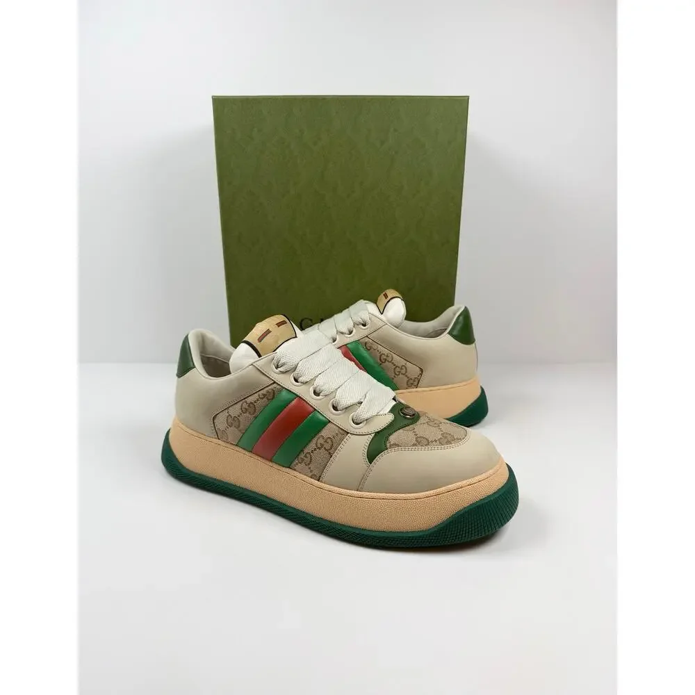 Size 13UK/13.5US - Gucci Screener Sneakers NEW